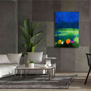 'A Walk in the Meadow' by Cesare Bellassai, Canvas Wall Art,40 x 60