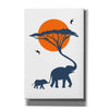 'Africa Family' by Cesare Bellassai, Canvas Wall Art,12x18x1.1x0,18x26x1.1x0,26x40x1.74x0,40x60x1.74x0