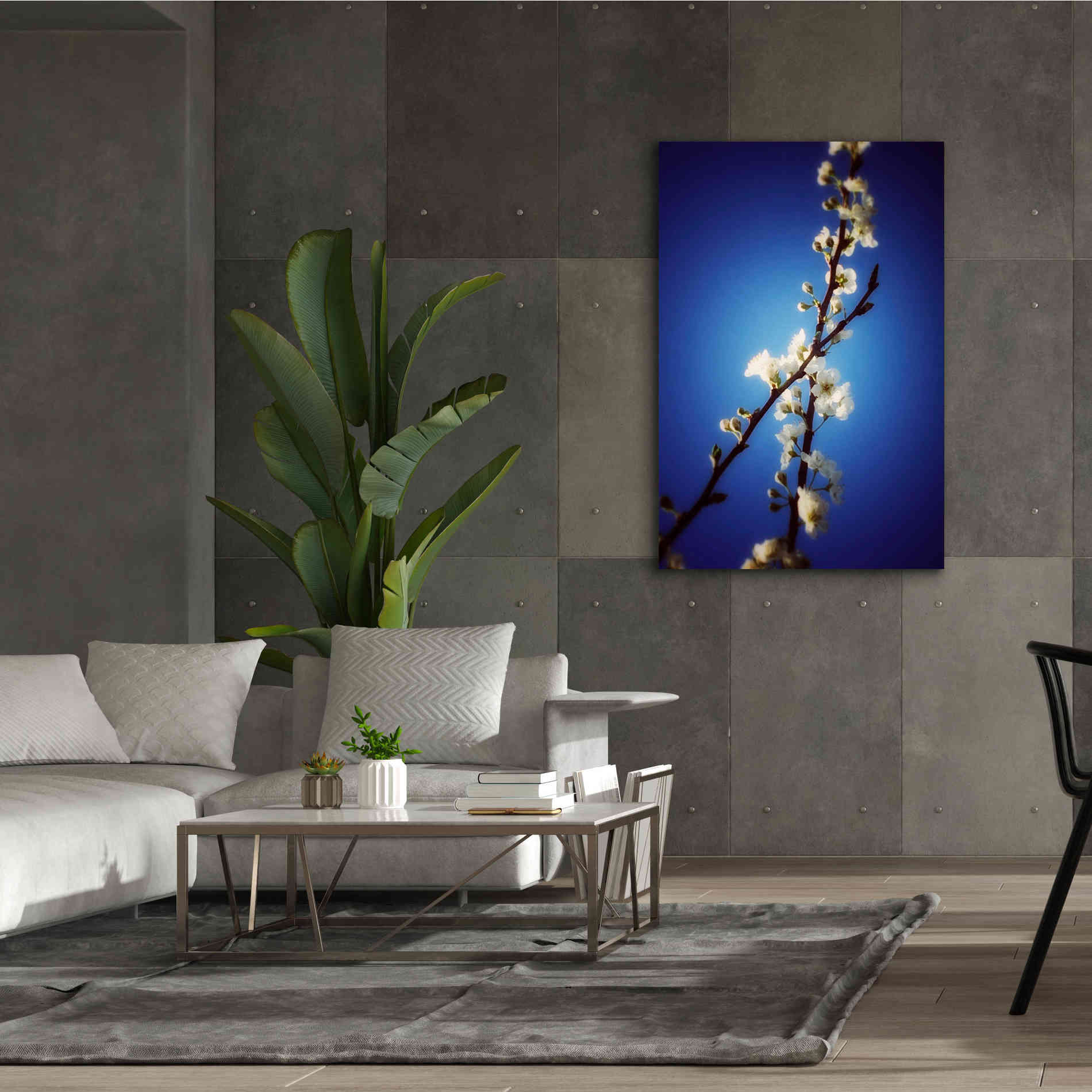 'Almost Blue' by Cesare Bellassai, Canvas Wall Art,40 x 60