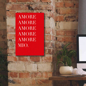 'Amore Mio Amore Mio' by Cesare Bellassai, Canvas Wall Art,12 x 18