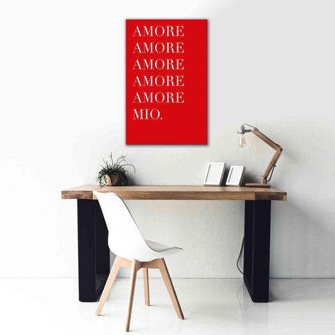 Image of 'Amore Mio Amore Mio' by Cesare Bellassai, Canvas Wall Art,26 x 40