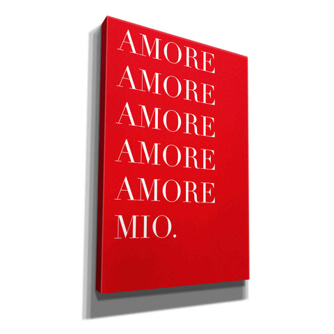 Image of 'Amore Mio Amore Mio' by Cesare Bellassai, Canvas Wall Art,12x18x1.1x0,18x26x1.1x0,26x40x1.74x0,40x60x1.74x0