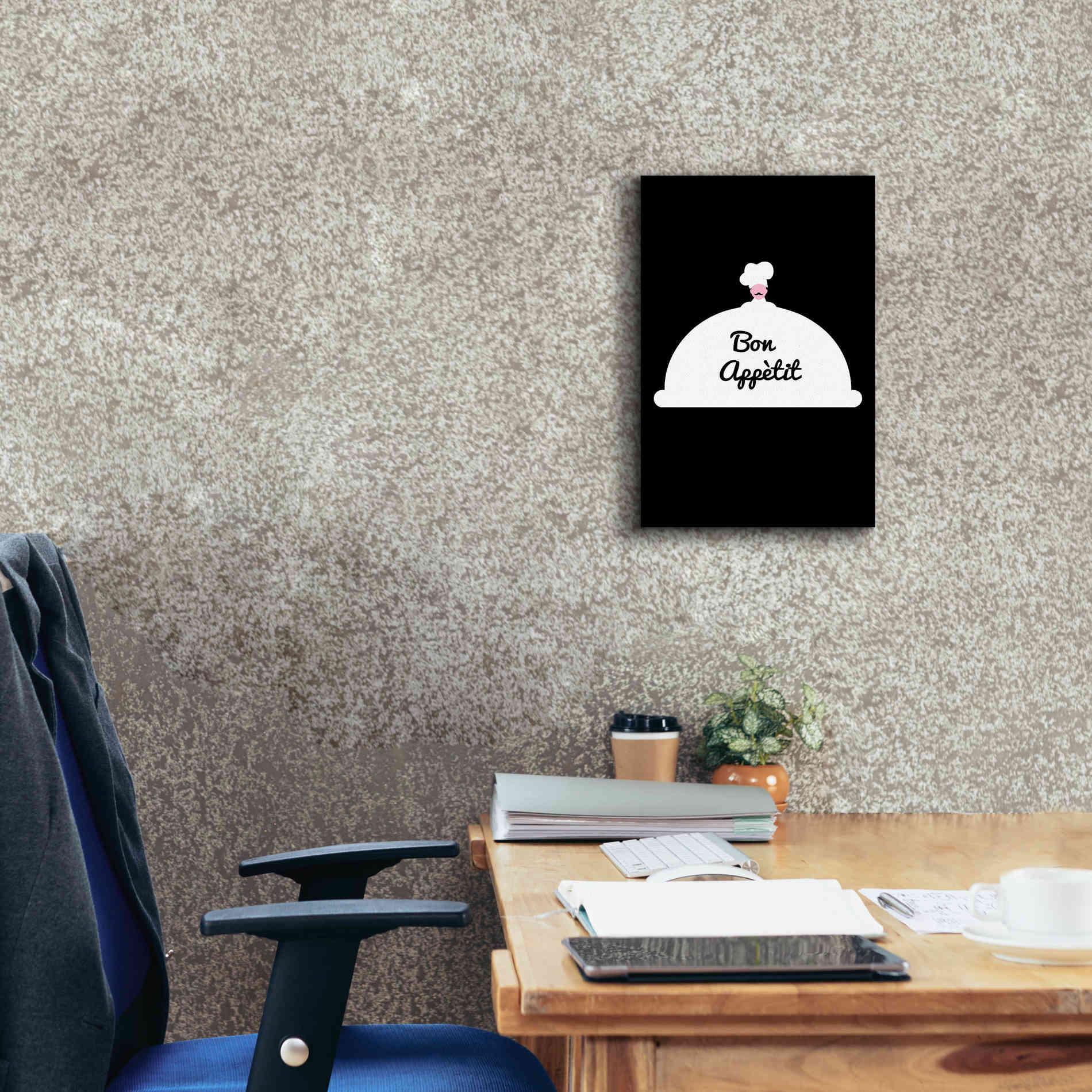 'Bon Appetit' by Cesare Bellassai, Canvas Wall Art,12 x 18