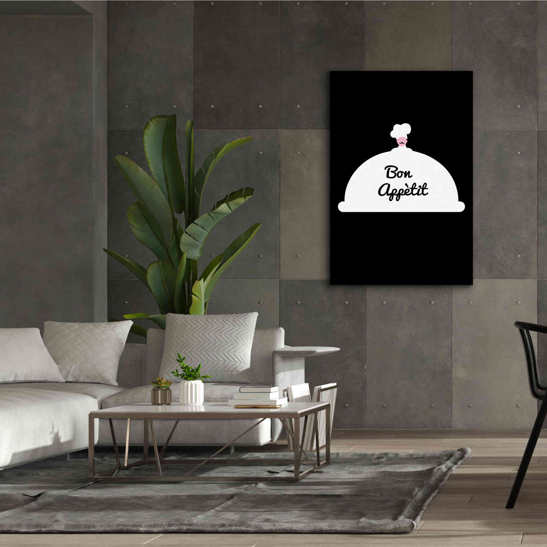 'Bon Appetit' by Cesare Bellassai, Canvas Wall Art,40 x 60