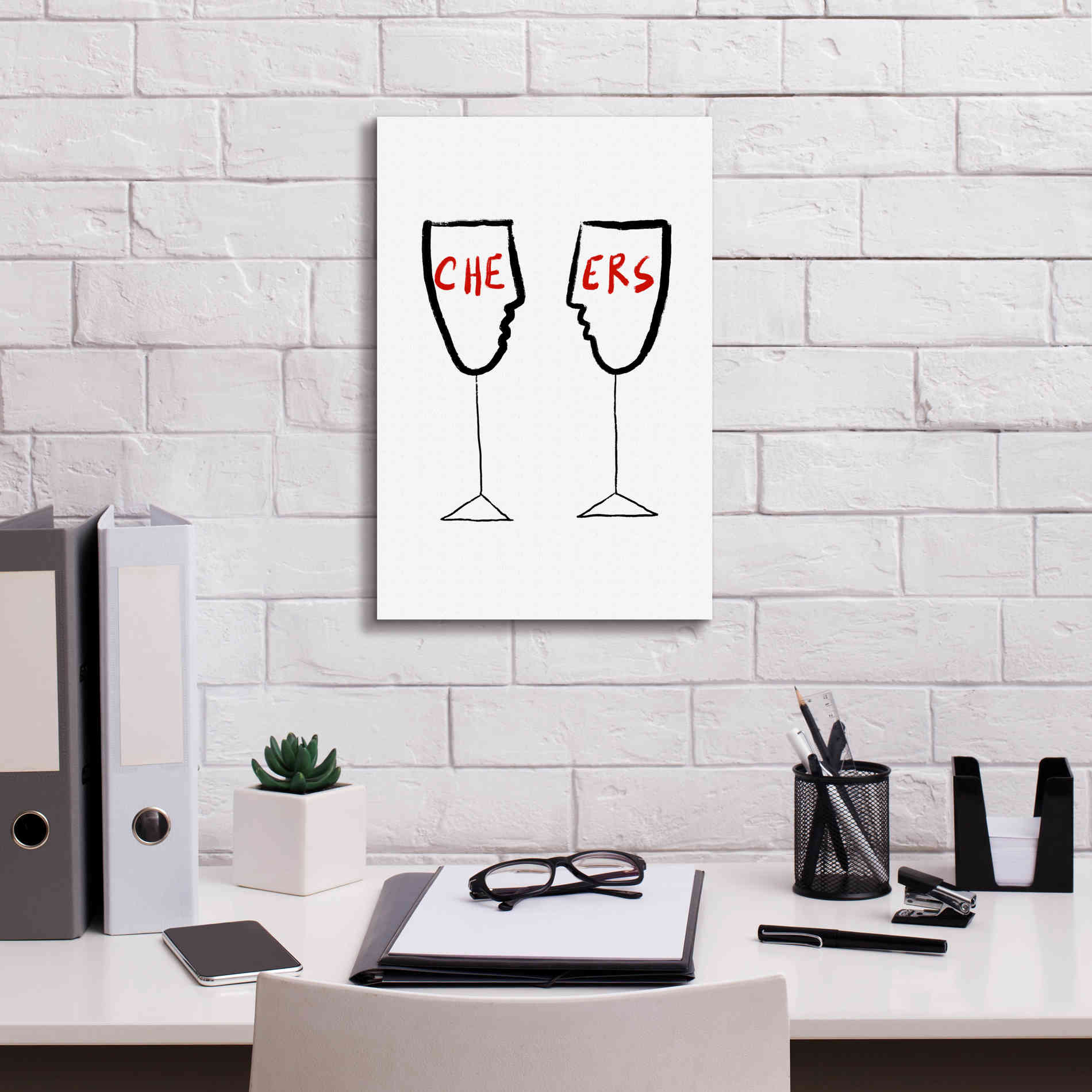 'Cheers' by Cesare Bellassai, Canvas Wall Art,12 x 18