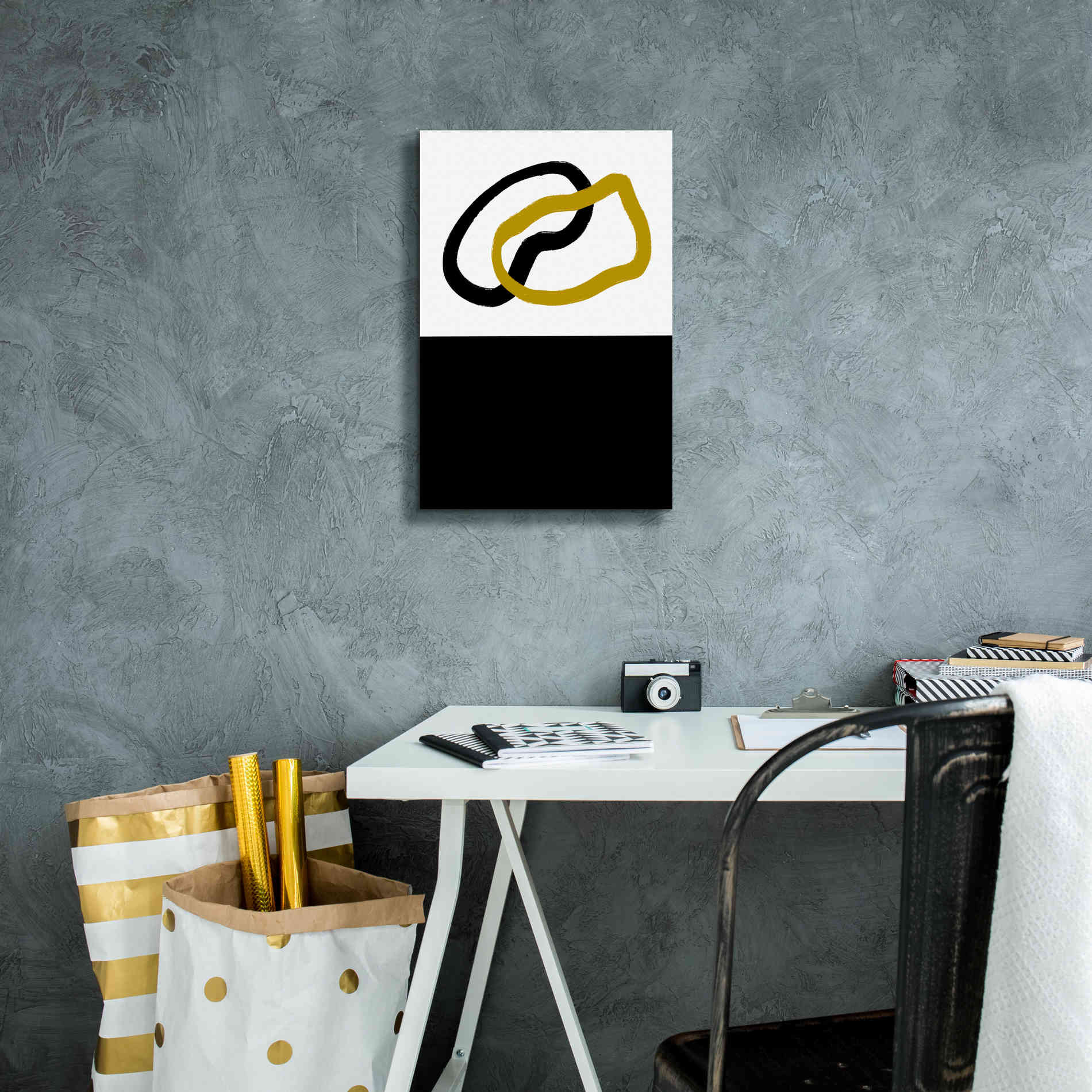 'Embrace' by Cesare Bellassai, Canvas Wall Art,12 x 18