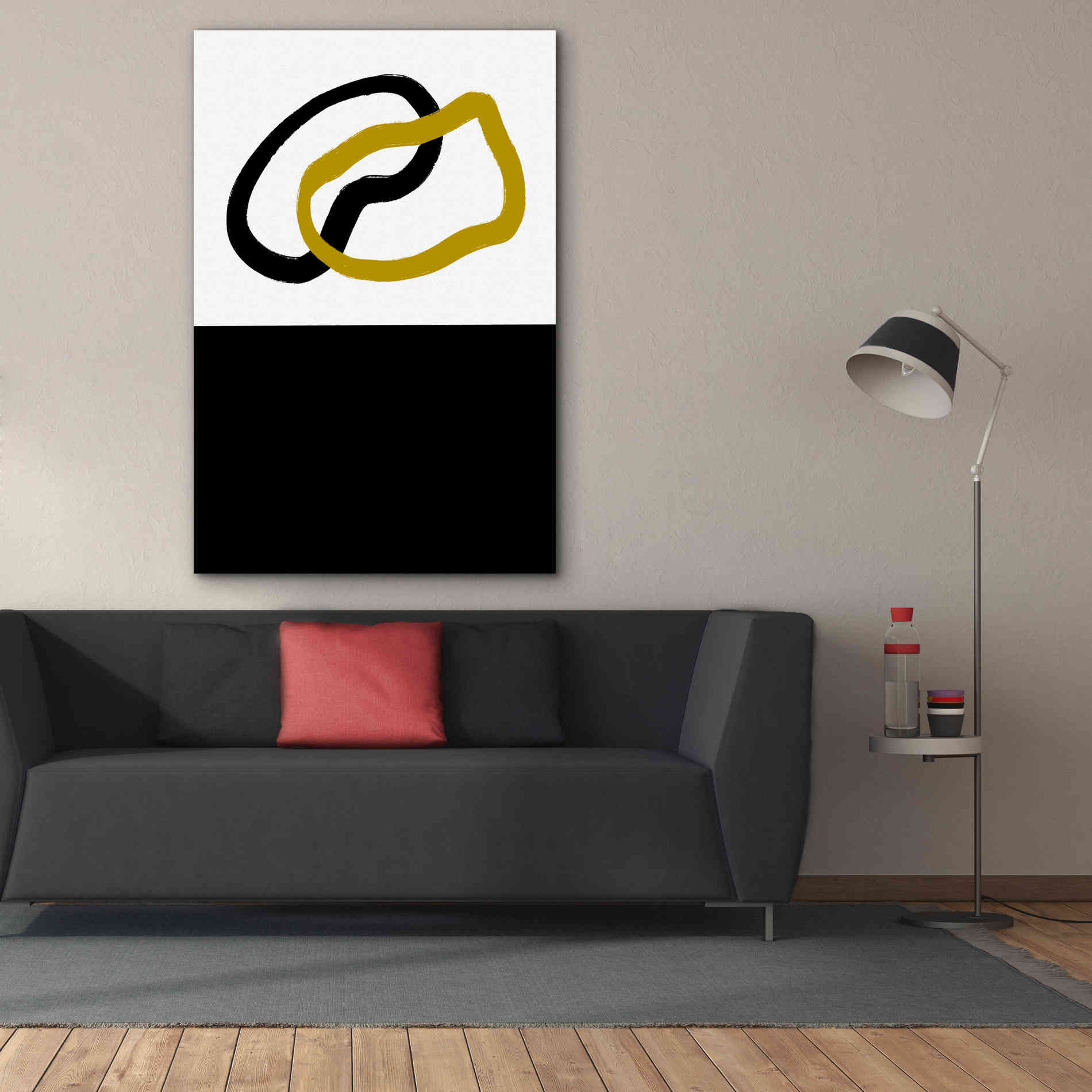 'Embrace' by Cesare Bellassai, Canvas Wall Art,40 x 60