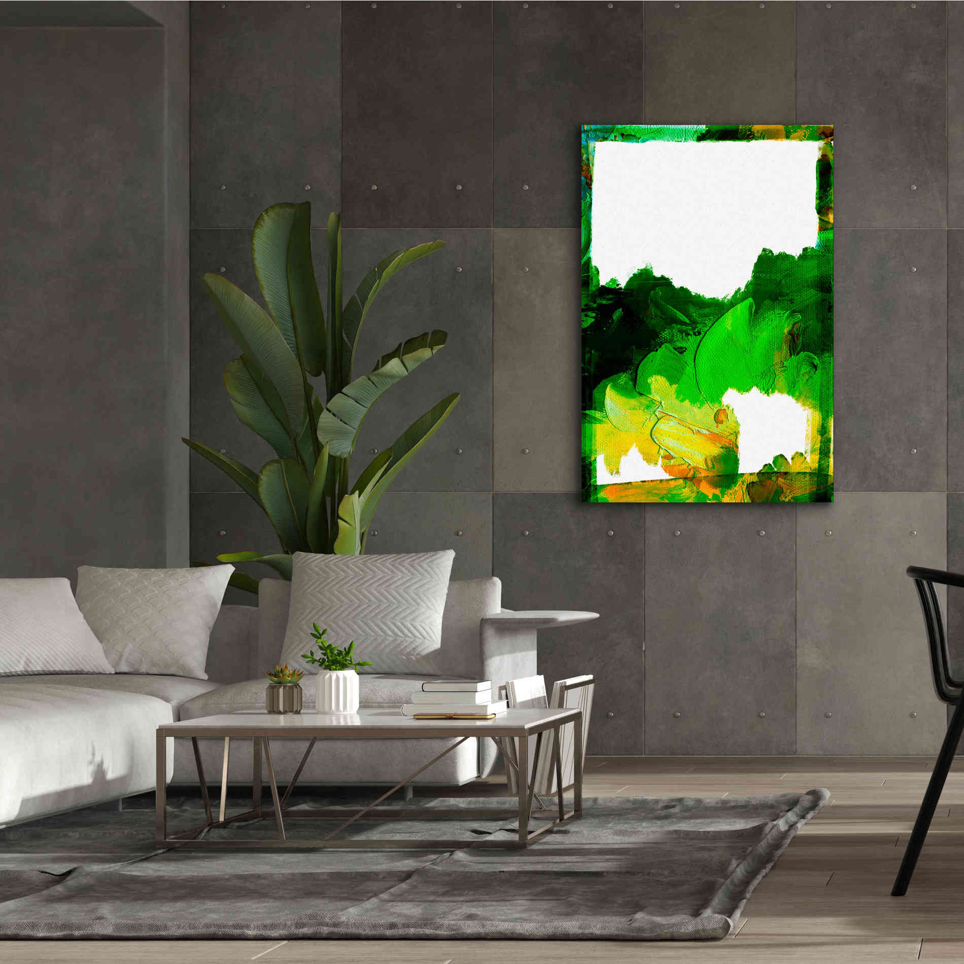 'Inside The Forest' by Cesare Bellassai, Canvas Wall Art,40 x 60