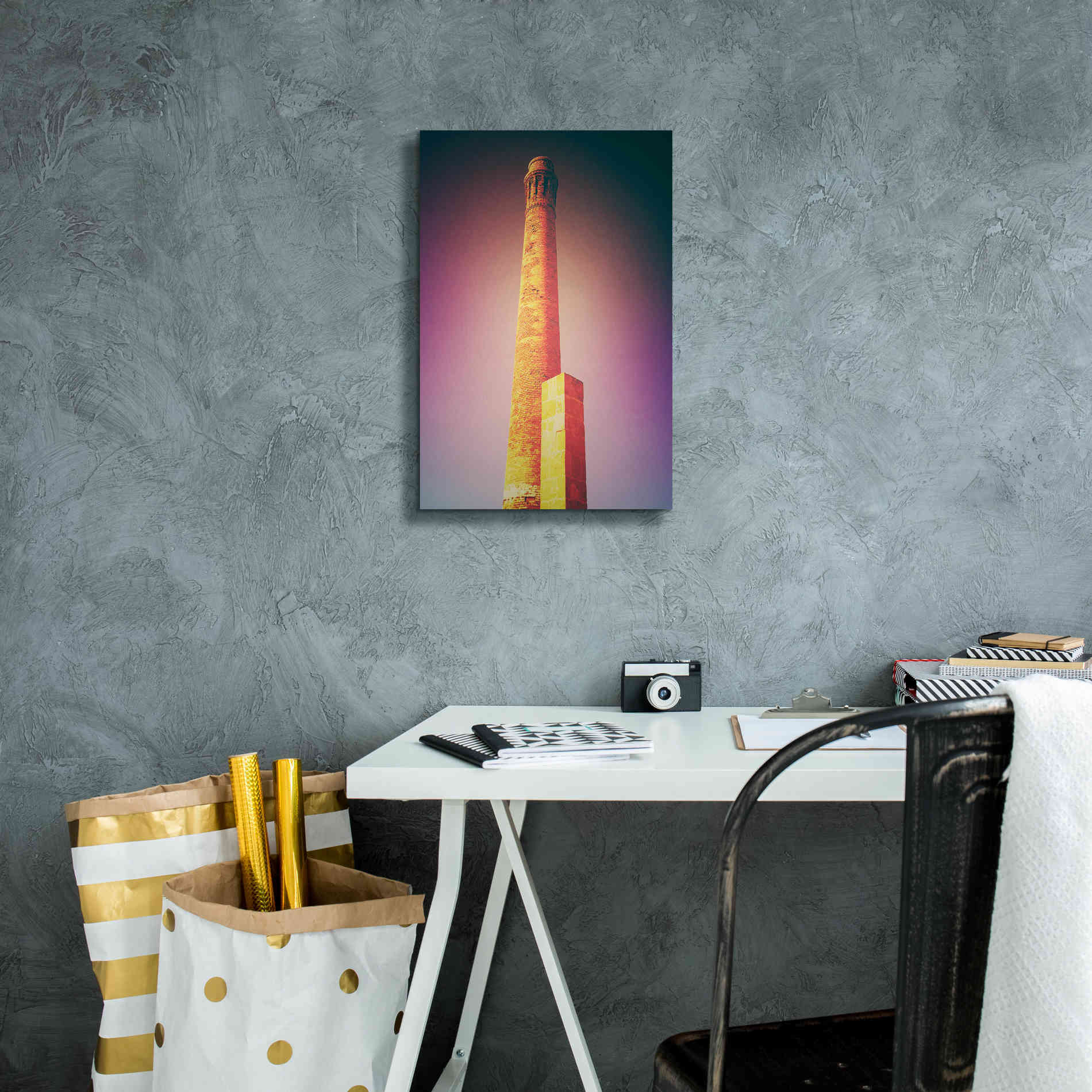 'Let's Get Higher' by Cesare Bellassai, Canvas Wall Art,12 x 18