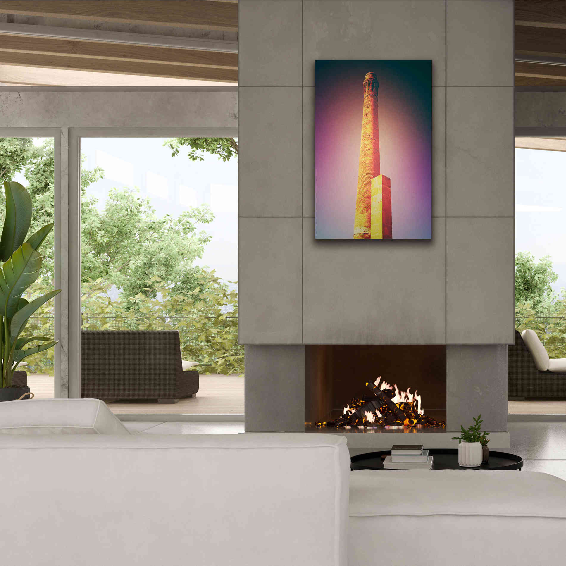 'Let's Get Higher' by Cesare Bellassai, Canvas Wall Art,26 x 40