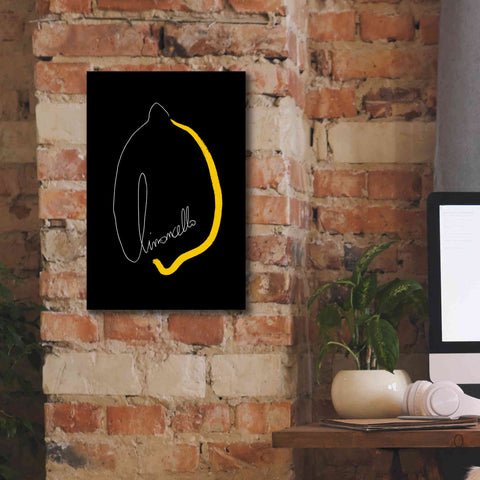 Image of 'Limoncello' by Cesare Bellassai, Canvas Wall Art,12 x 18