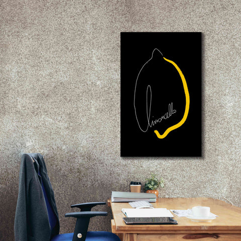 Image of 'Limoncello' by Cesare Bellassai, Canvas Wall Art,26 x 40