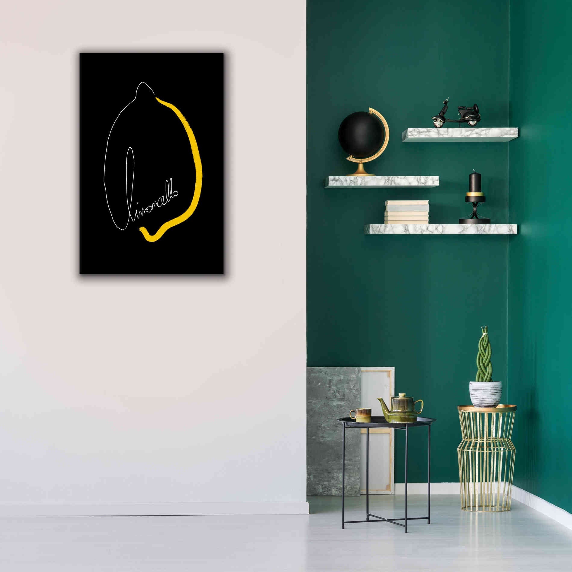 'Limoncello' by Cesare Bellassai, Canvas Wall Art,26 x 40