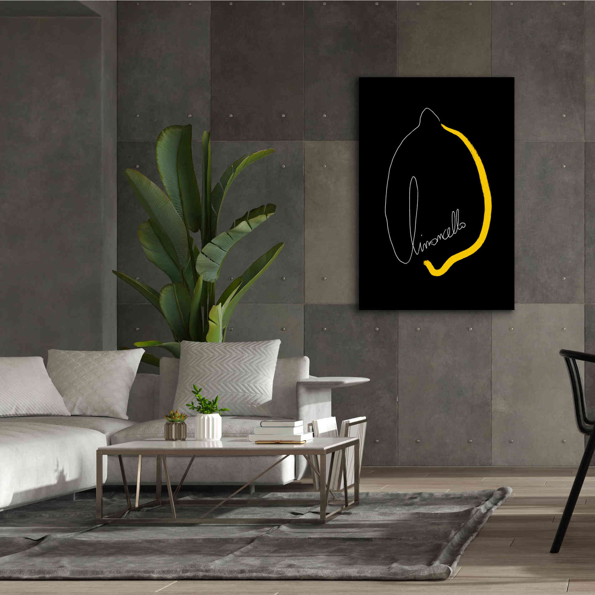 'Limoncello' by Cesare Bellassai, Canvas Wall Art,40 x 60