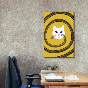 'Meow' by Cesare Bellassai, Canvas Wall Art,26 x 40