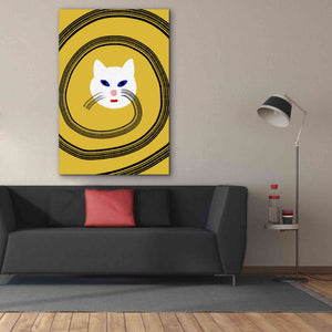 'Meow' by Cesare Bellassai, Canvas Wall Art,40 x 60