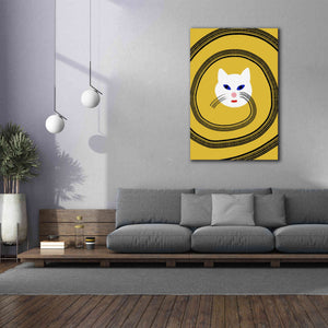 'Meow' by Cesare Bellassai, Canvas Wall Art,40 x 60