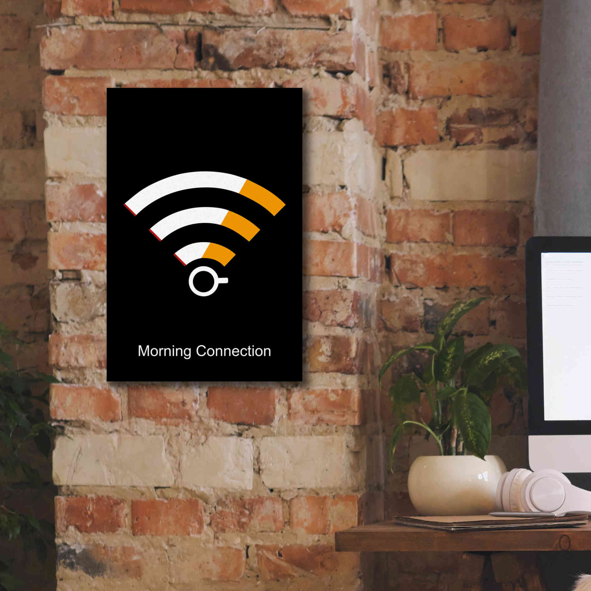'Morning Connection' by Cesare Bellassai, Canvas Wall Art,12 x 18