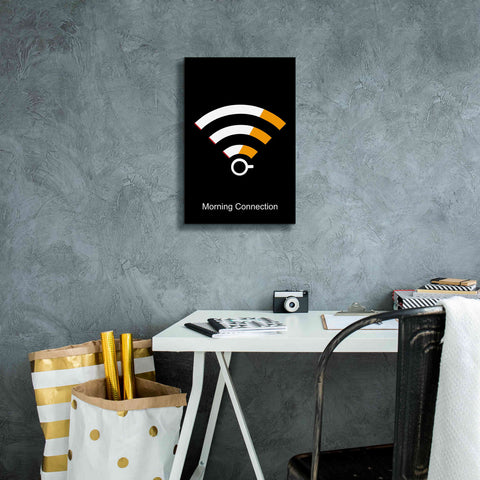 Image of 'Morning Connection' by Cesare Bellassai, Canvas Wall Art,12 x 18