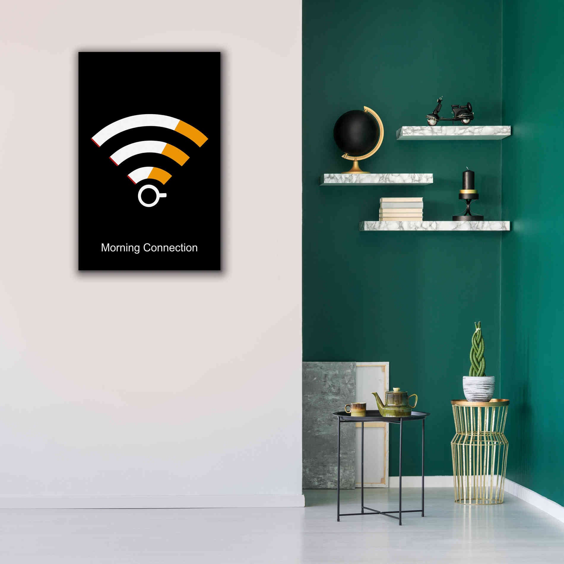 'Morning Connection' by Cesare Bellassai, Canvas Wall Art,26 x 40