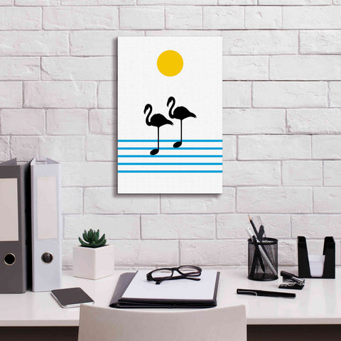 Image of 'Morning Sound' by Cesare Bellassai, Canvas Wall Art,12 x 18
