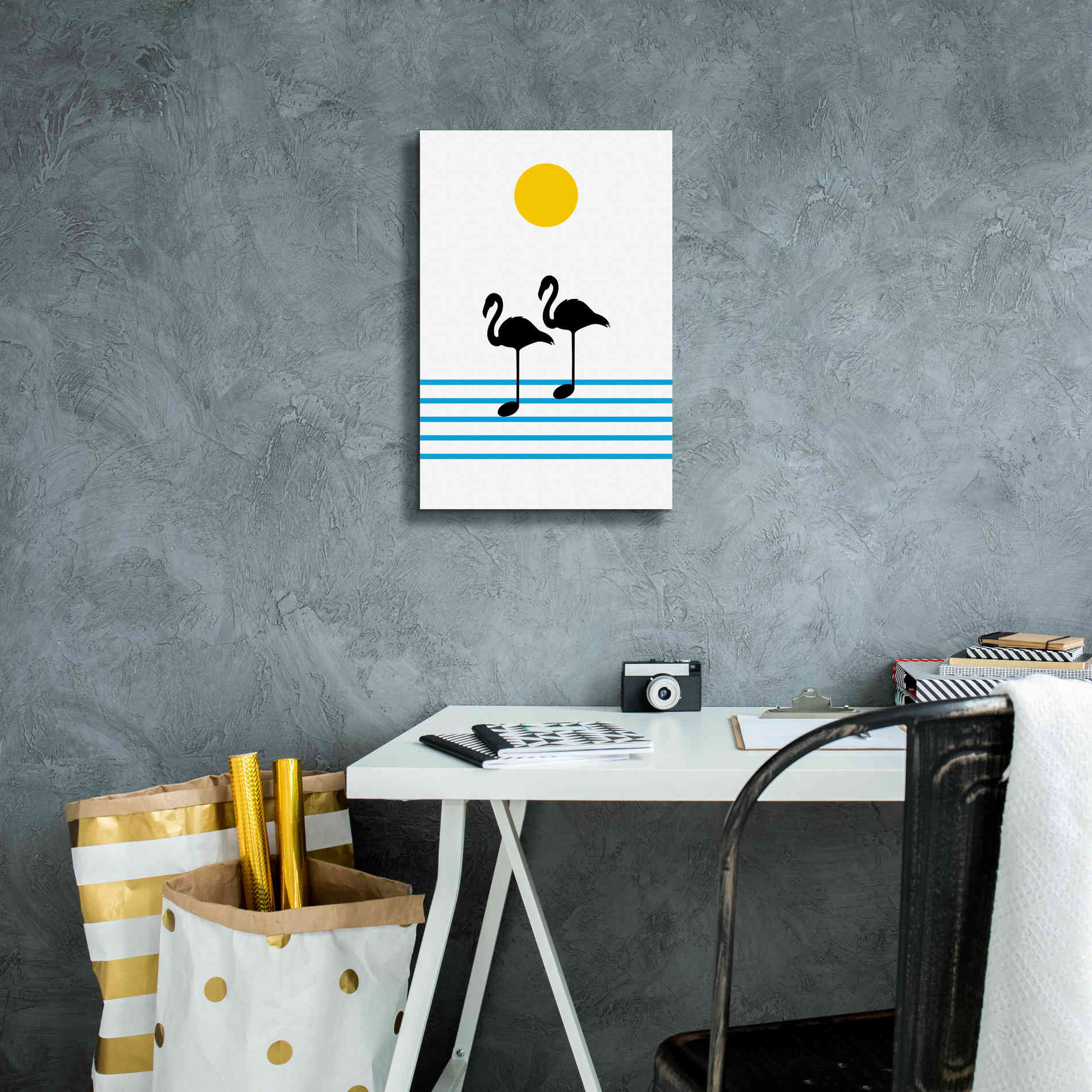 'Morning Sound' by Cesare Bellassai, Canvas Wall Art,12 x 18