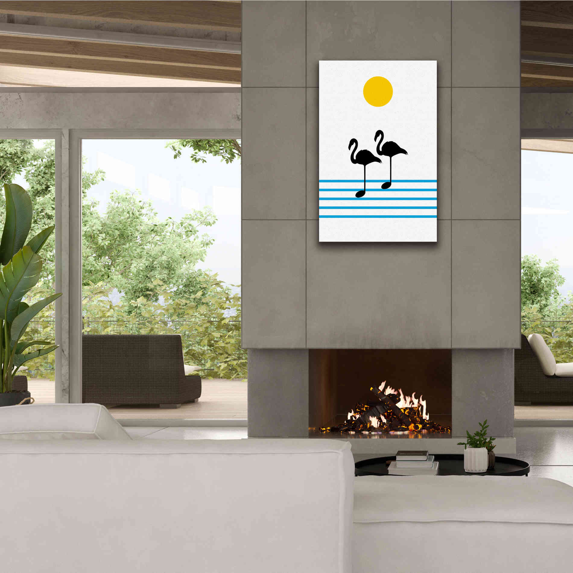 'Morning Sound' by Cesare Bellassai, Canvas Wall Art,26 x 40