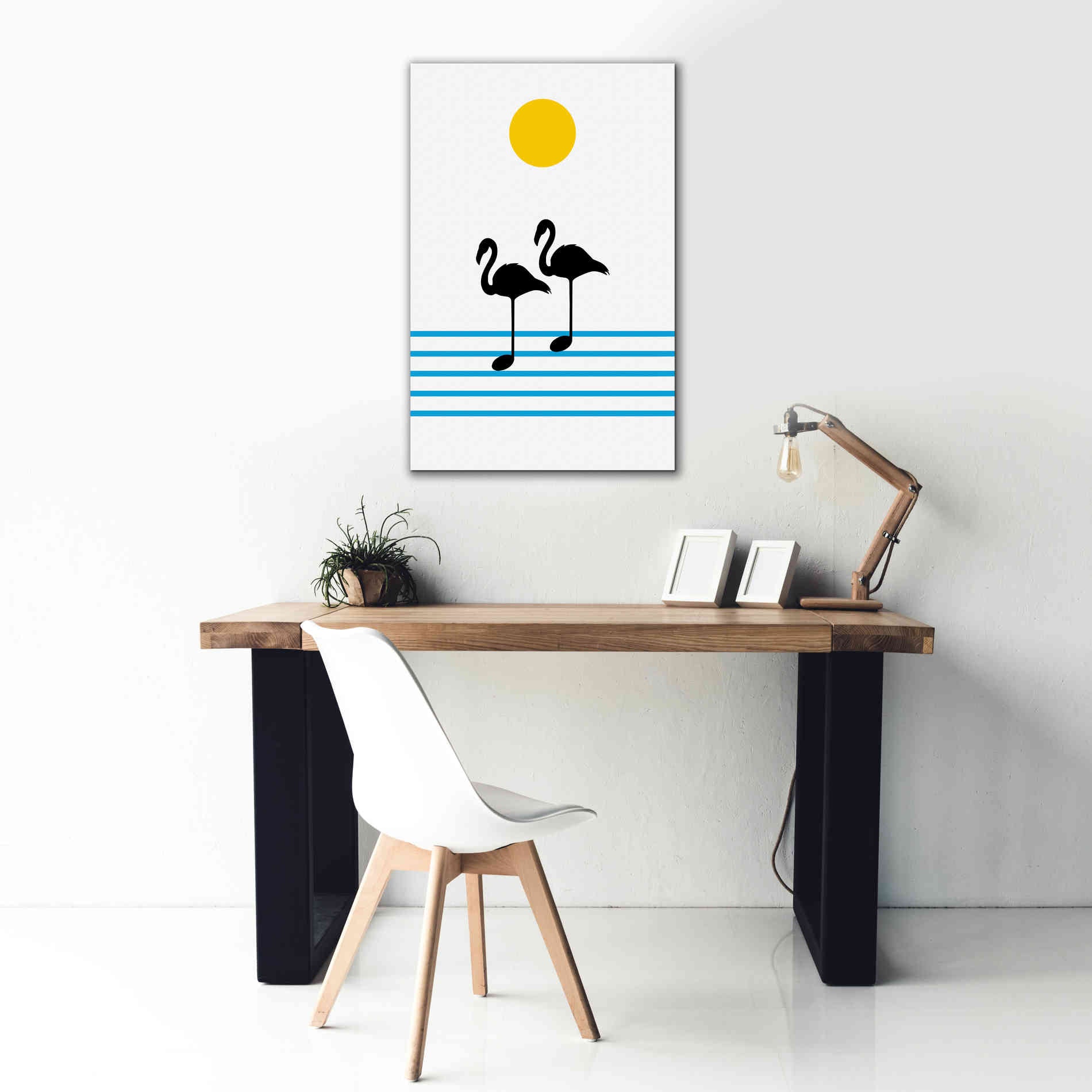 'Morning Sound' by Cesare Bellassai, Canvas Wall Art,26 x 40