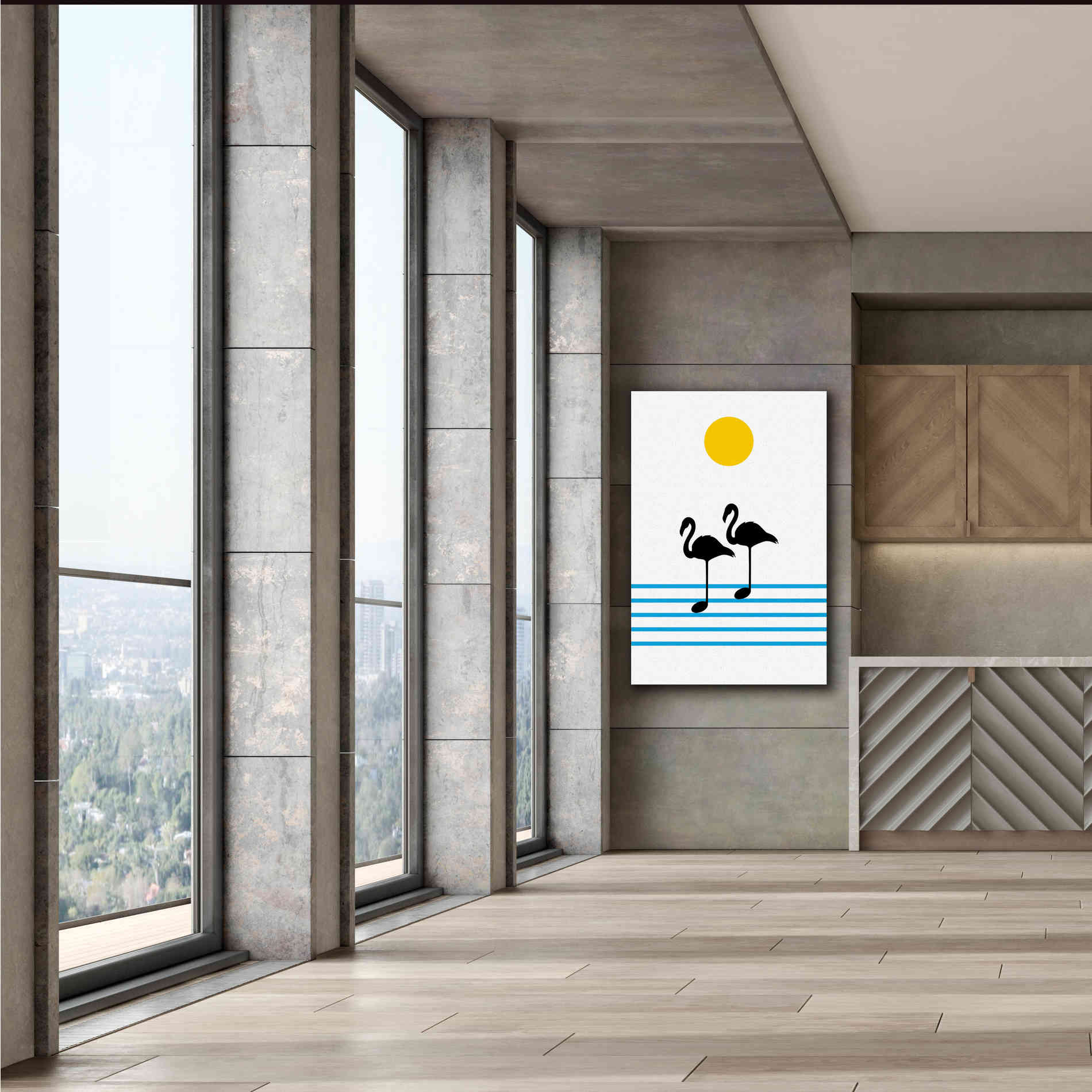 'Morning Sound' by Cesare Bellassai, Canvas Wall Art,40 x 60