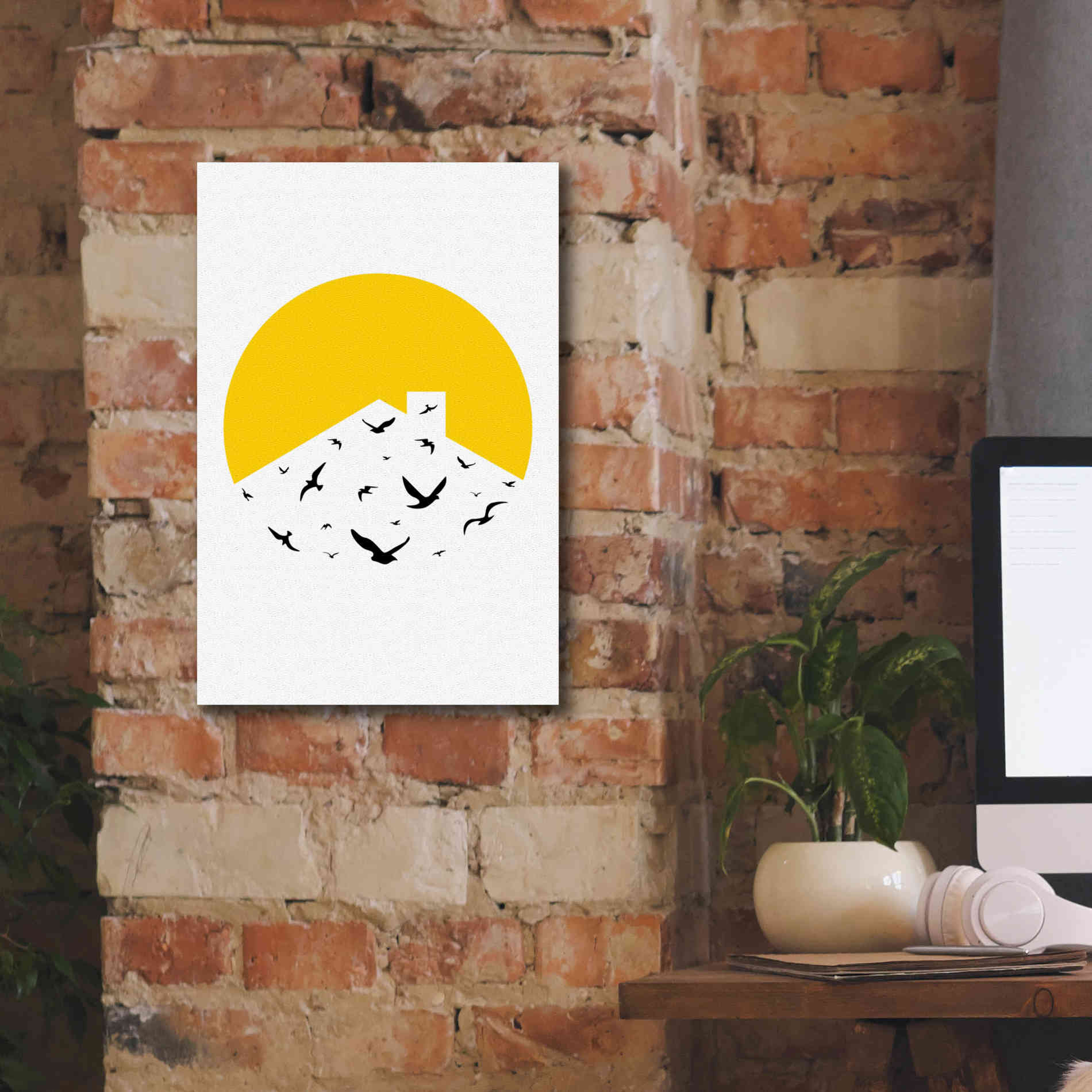 'Morning Sunshine' by Cesare Bellassai, Canvas Wall Art,12 x 18