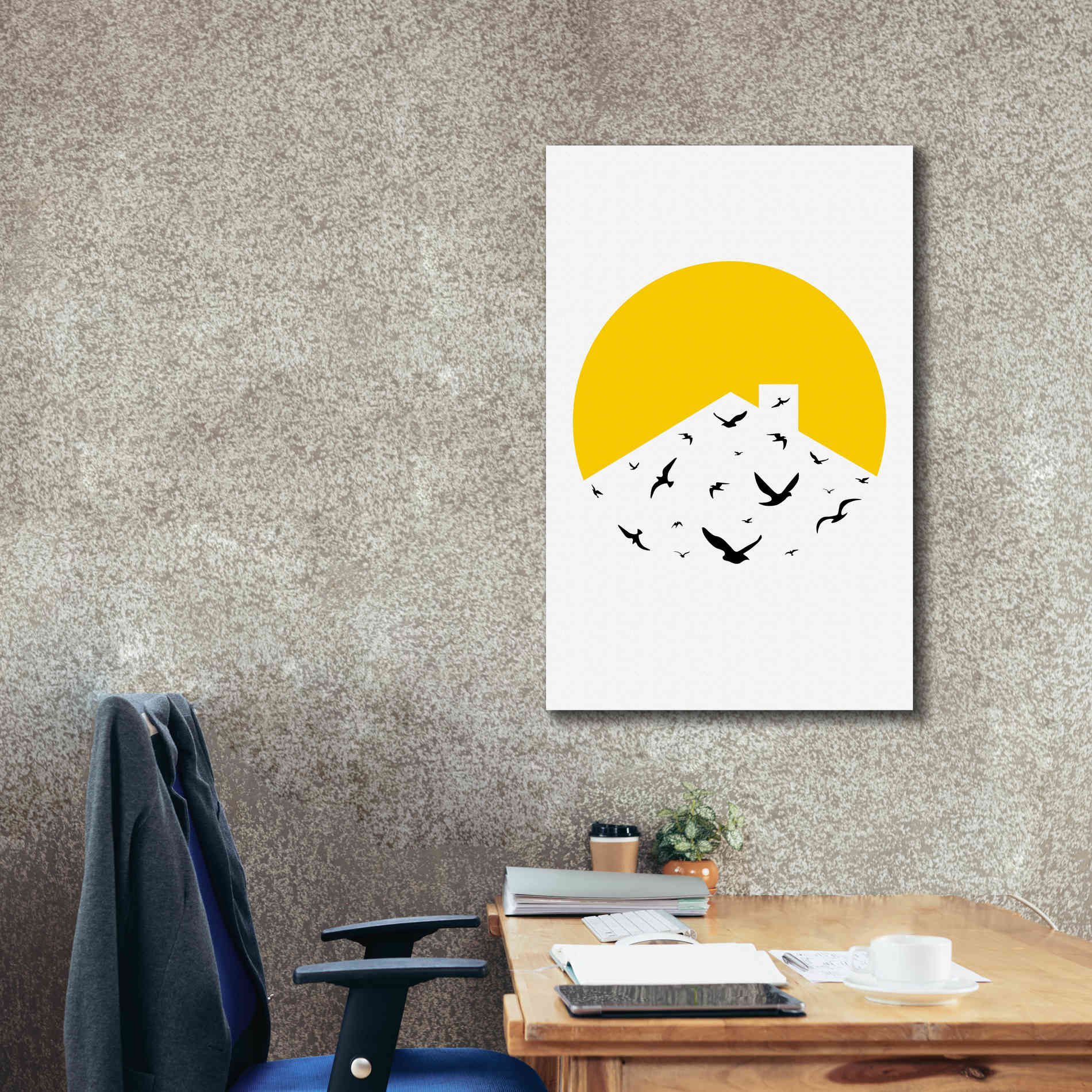 'Morning Sunshine' by Cesare Bellassai, Canvas Wall Art,26 x 40