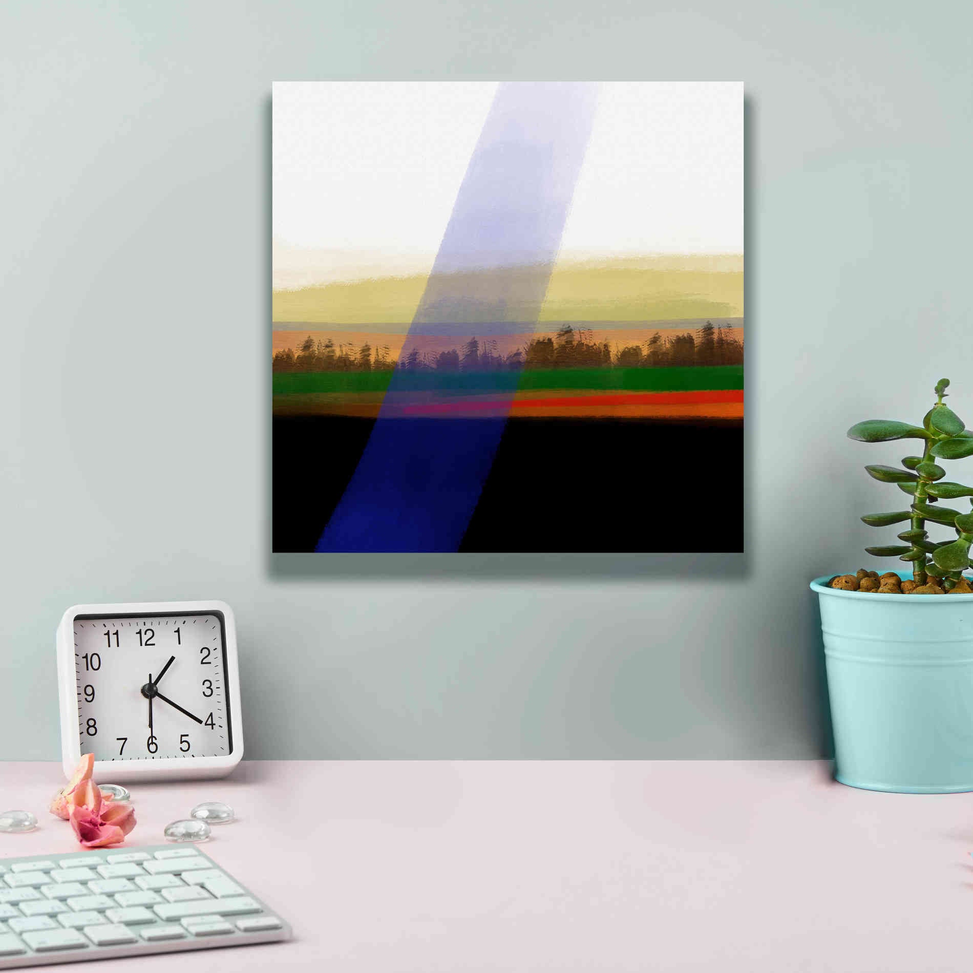 'Morning Thought' by Cesare Bellassai, Canvas Wall Art,12 x 12
