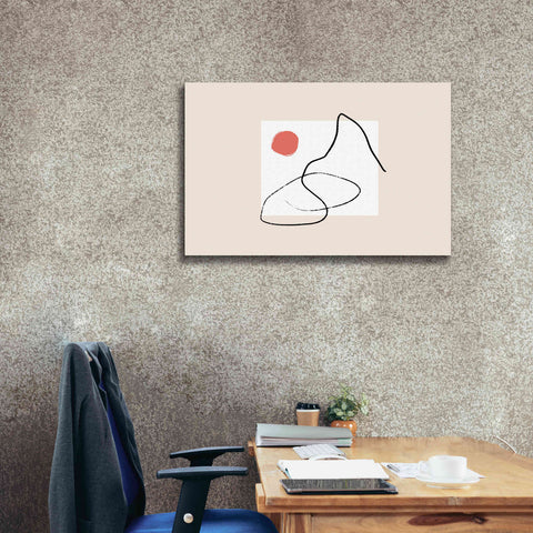 Image of 'Nordic Landscape' by Cesare Bellassai, Canvas Wall Art,40 x 26