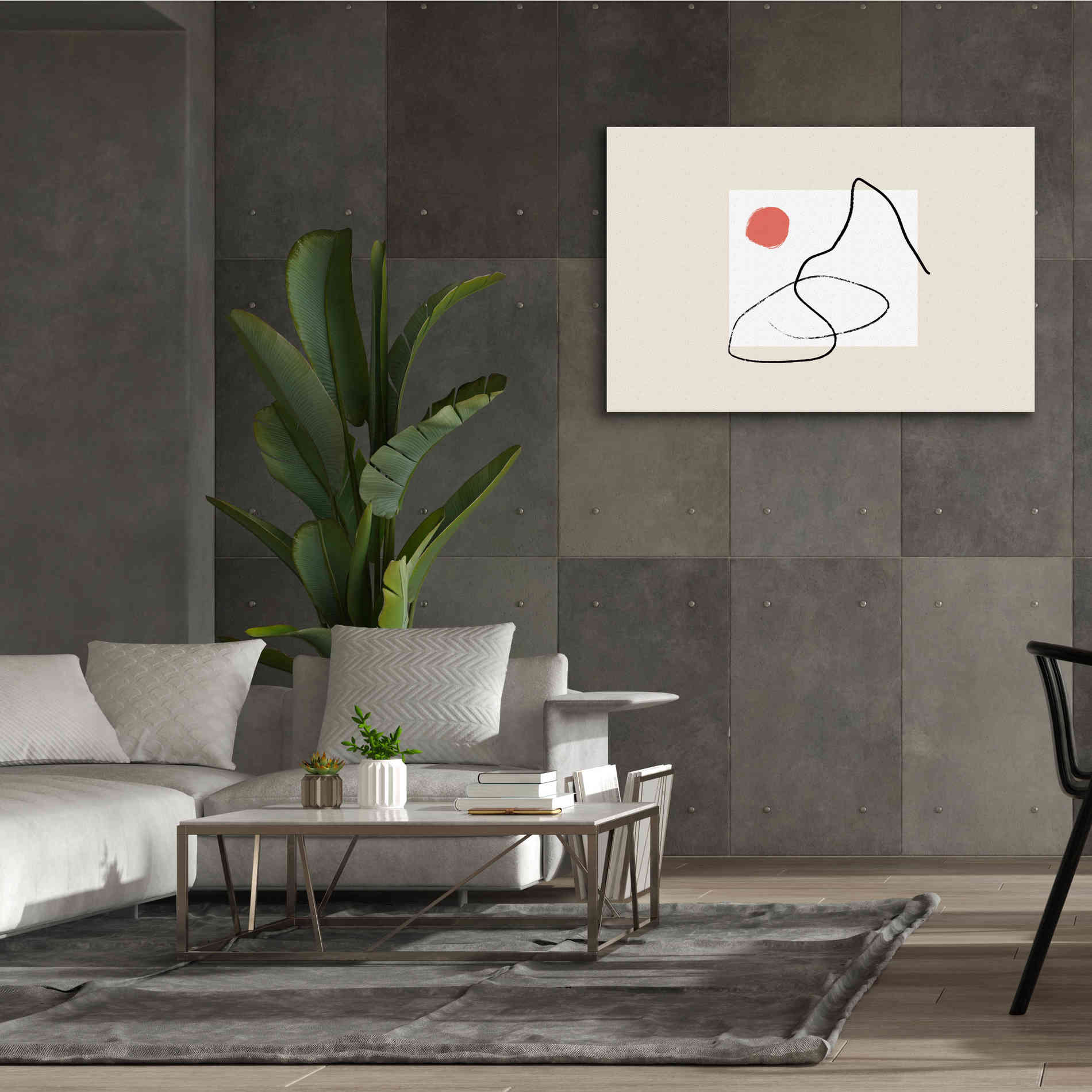 'Nordic Landscape' by Cesare Bellassai, Canvas Wall Art,60 x 40