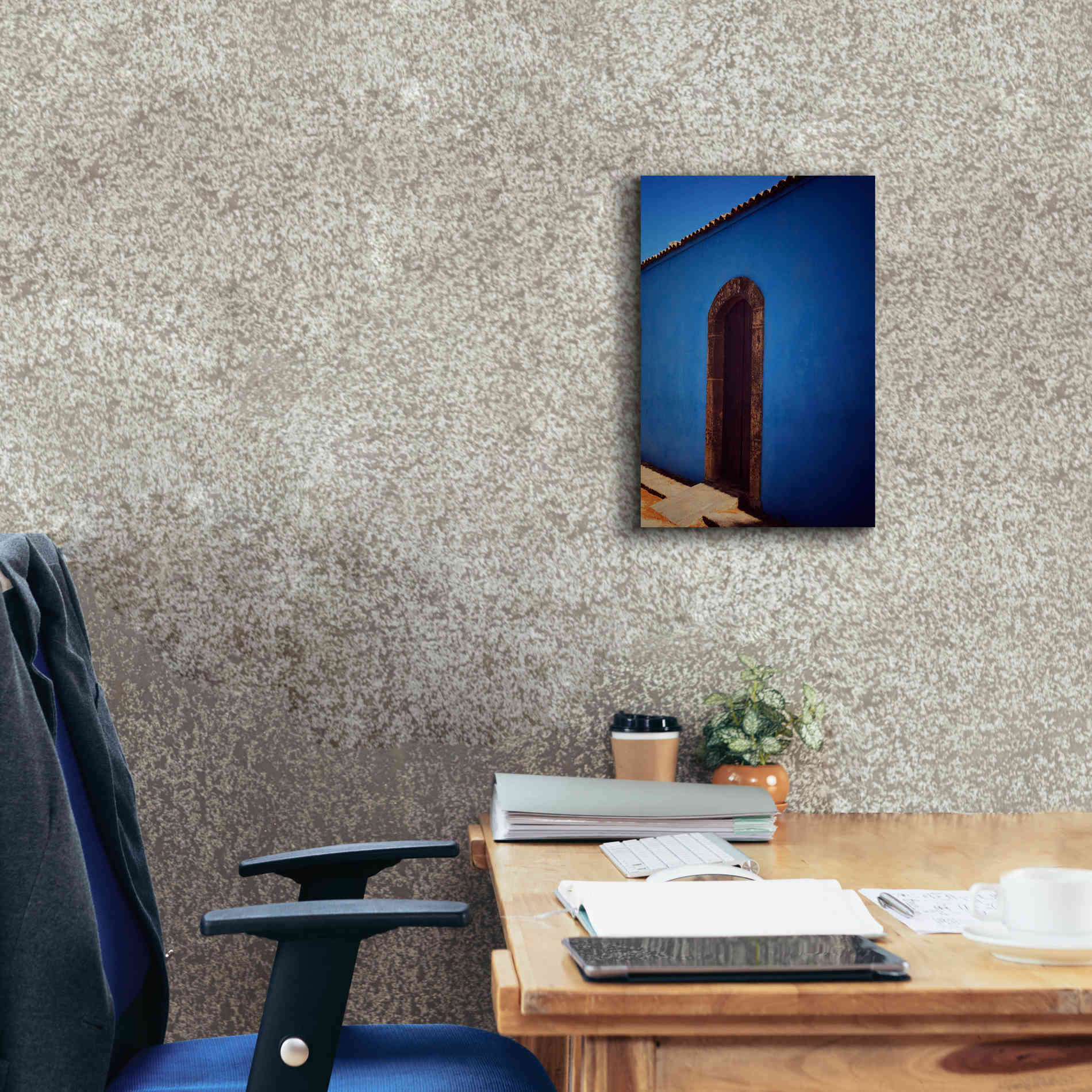 'Sky House' by Cesare Bellassai, Canvas Wall Art,12 x 18