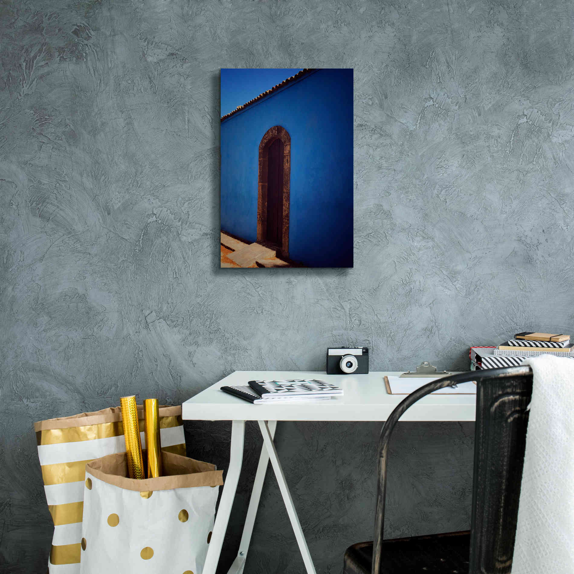 'Sky House' by Cesare Bellassai, Canvas Wall Art,12 x 18