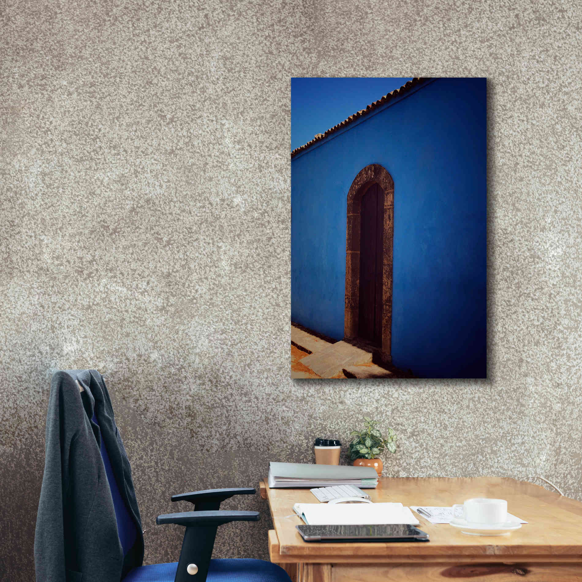 'Sky House' by Cesare Bellassai, Canvas Wall Art,26 x 40