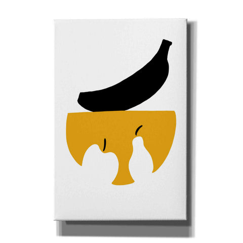Image of 'Still Life with Black Banana' by Cesare Bellassai, Canvas Wall Art,12x18x1.1x0,18x26x1.1x0,26x40x1.74x0,40x60x1.74x0