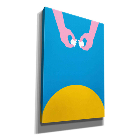 Image of 'Sunrise with Breakfast' by Cesare Bellassai, Canvas Wall Art,12x18x1.1x0,18x26x1.1x0,26x40x1.74x0,40x60x1.74x0