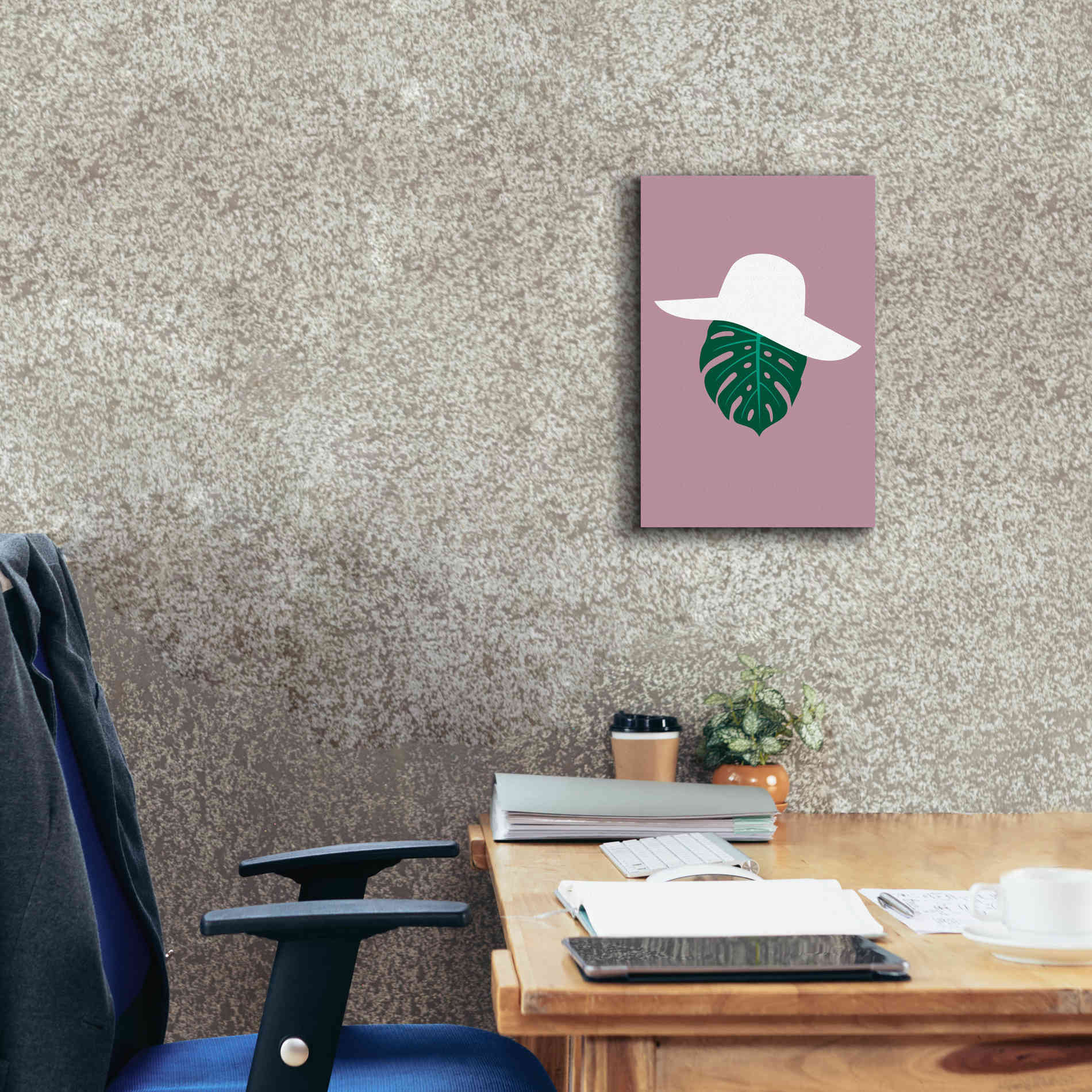'Tropical Looks' by Cesare Bellassai, Canvas Wall Art,12 x 18