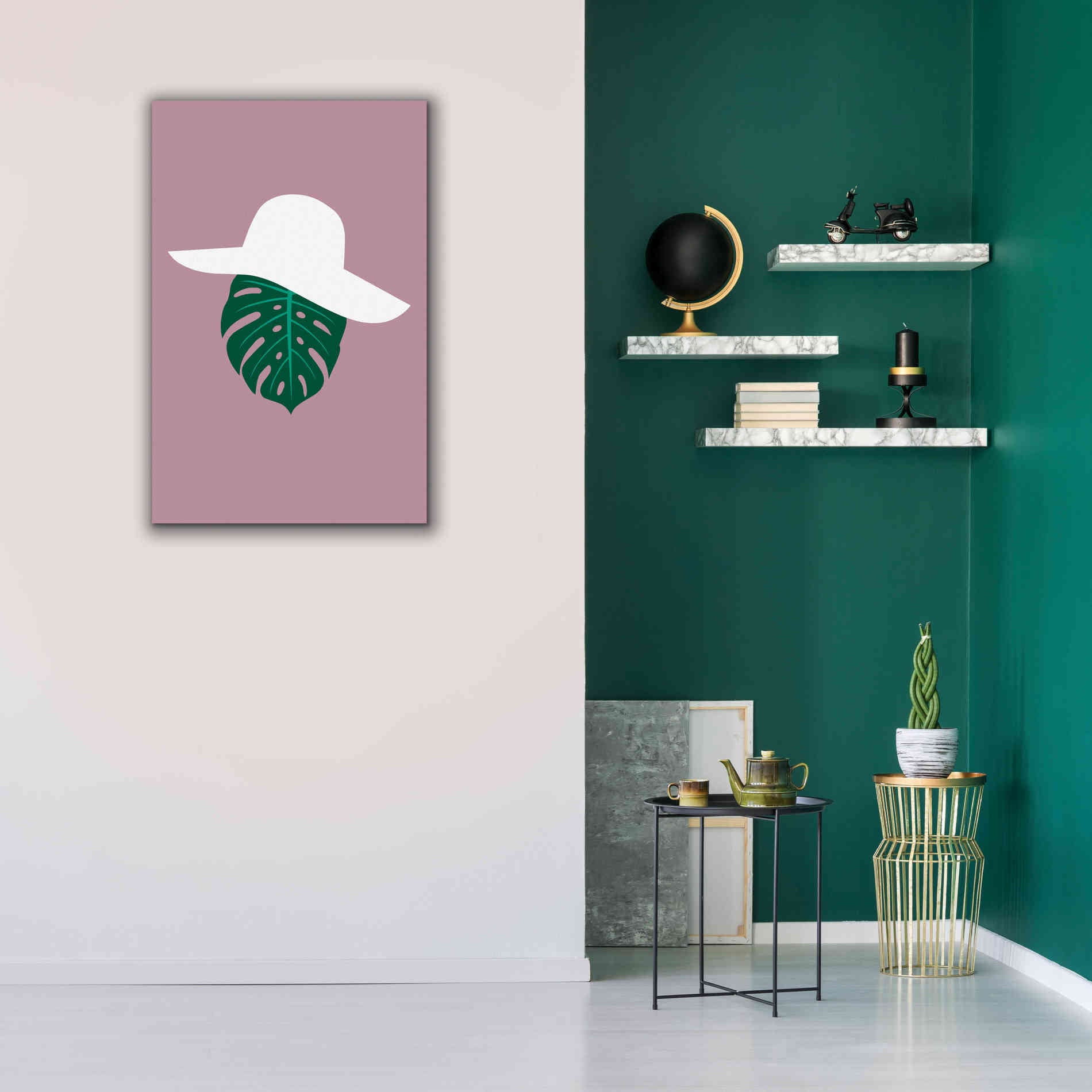 'Tropical Looks' by Cesare Bellassai, Canvas Wall Art,26 x 40