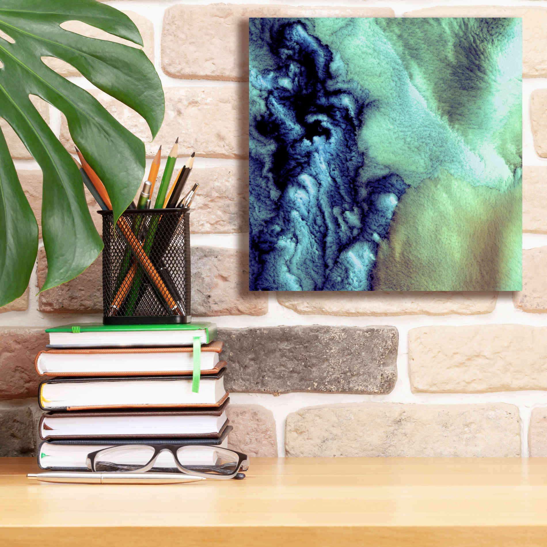 'Earth as Art: Aleutian Clouds' Canvas Wall Art,12 x 12