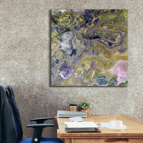 Image of 'Earth as Art: Atlas Mountains' Canvas Wall Art,37 x 37