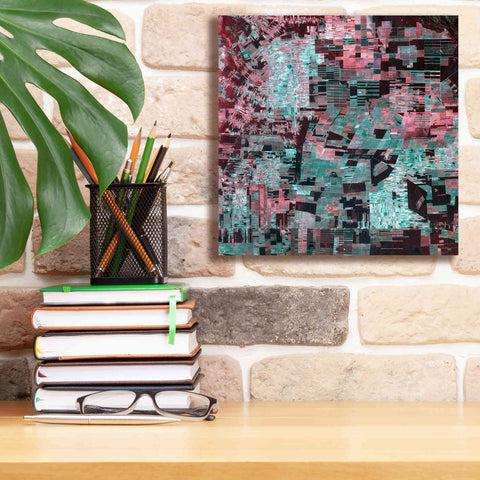 Image of 'Earth as Art: Bolivia Deforestation' Canvas Wall Art,12 x 12