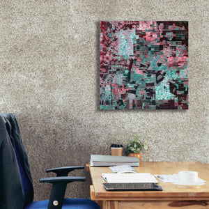 'Earth as Art: Bolivia Deforestation' Canvas Wall Art,26 x 26