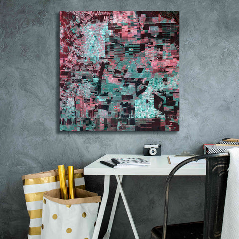 Image of 'Earth as Art: Bolivia Deforestation' Canvas Wall Art,26 x 26