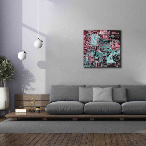 Image of 'Earth as Art: Bolivia Deforestation' Canvas Wall Art,37 x 37