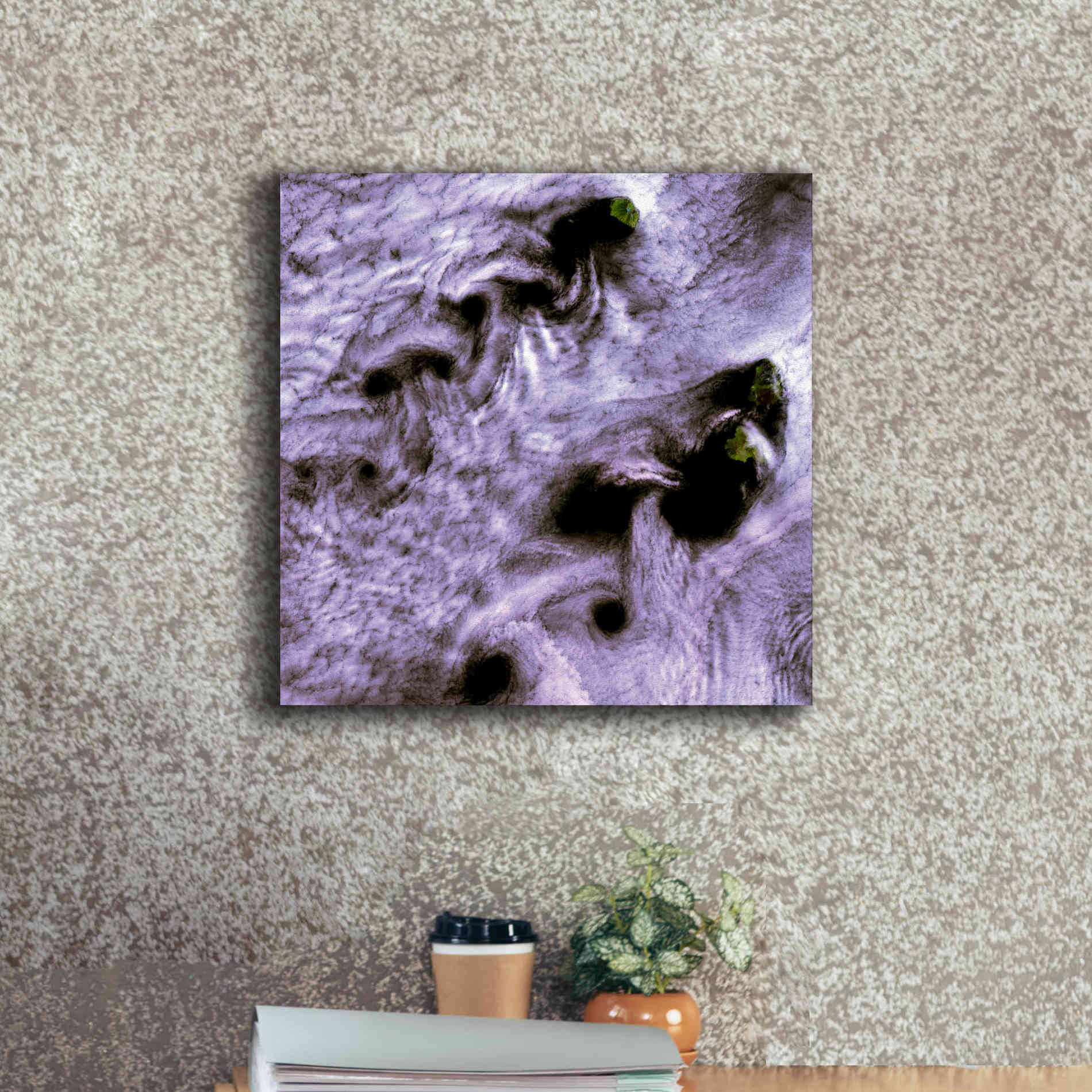 'Earth as Art: Broutona ' Canvas Wall Art,18 x 18