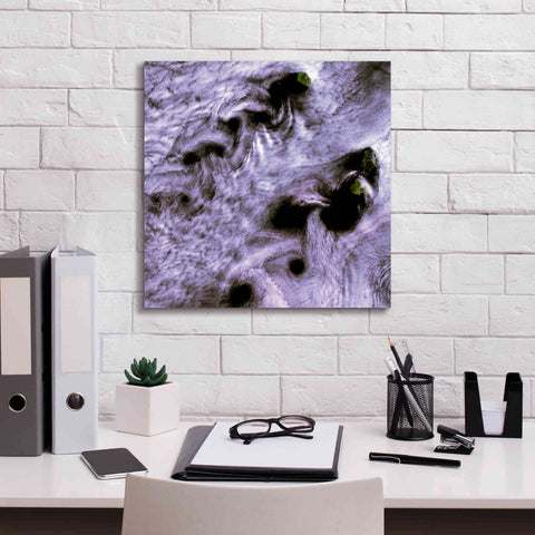 Image of 'Earth as Art: Broutona ' Canvas Wall Art,18 x 18