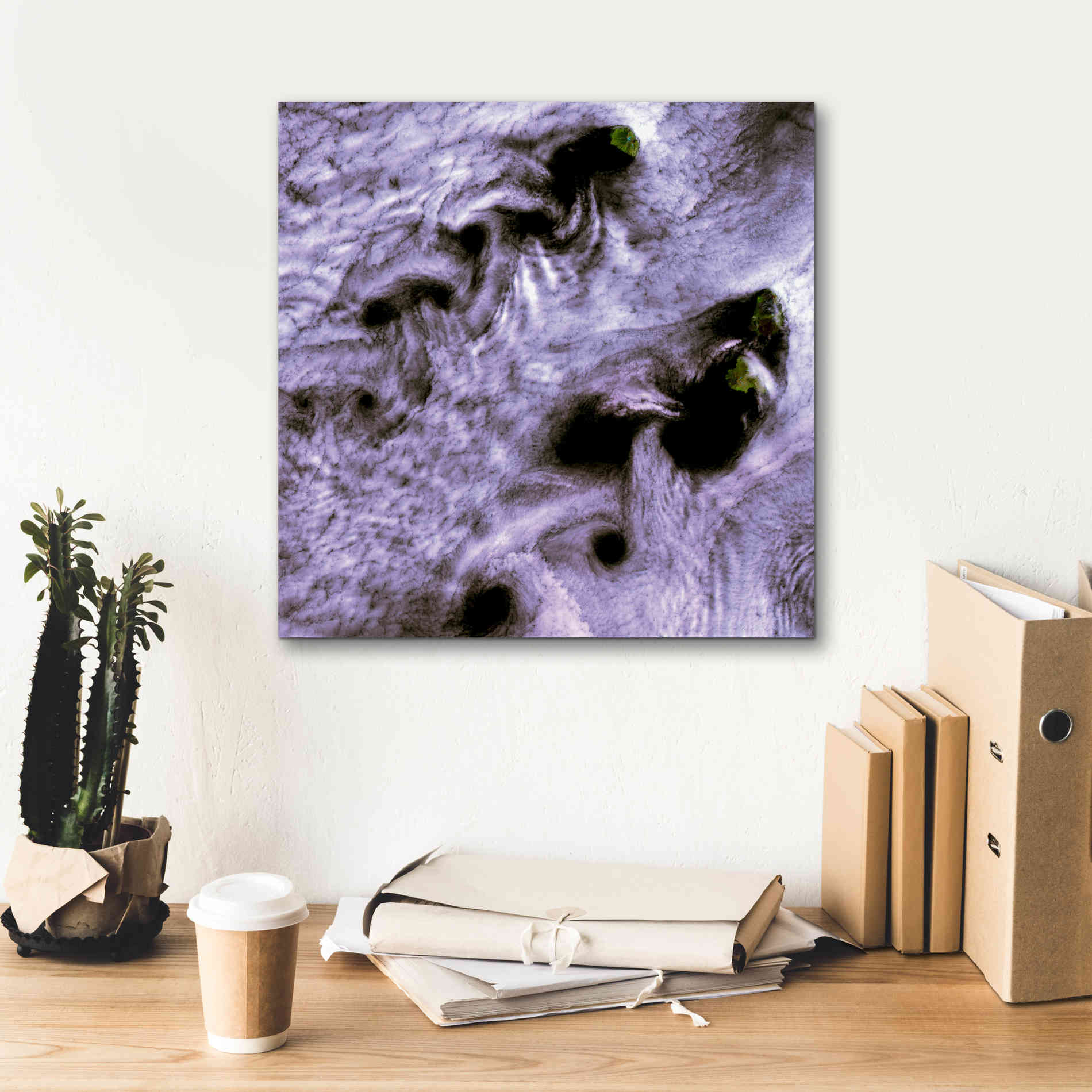 'Earth as Art: Broutona ' Canvas Wall Art,18 x 18